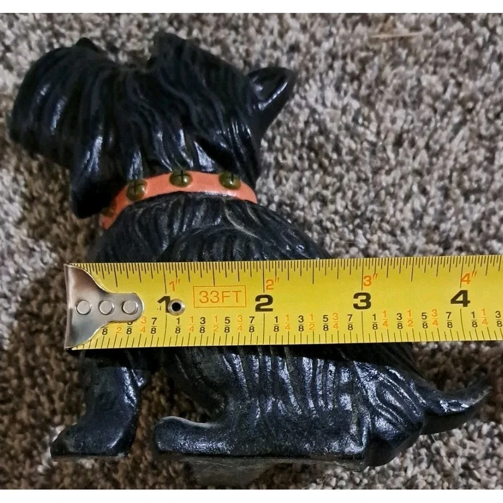 Cast Iron Scotty Dog Door Stop